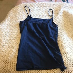 Navy blue tank top